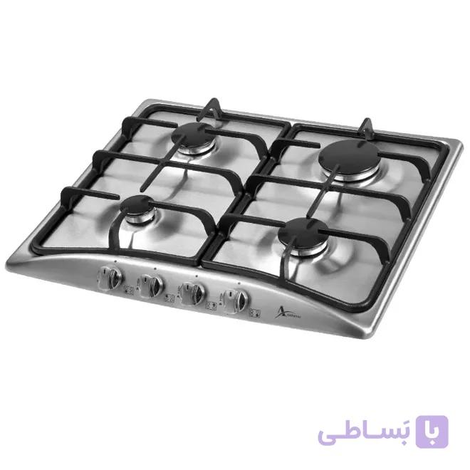 اجاق گاز صفحه ای استیل اخوان مدل GI-104 — تصویر 1