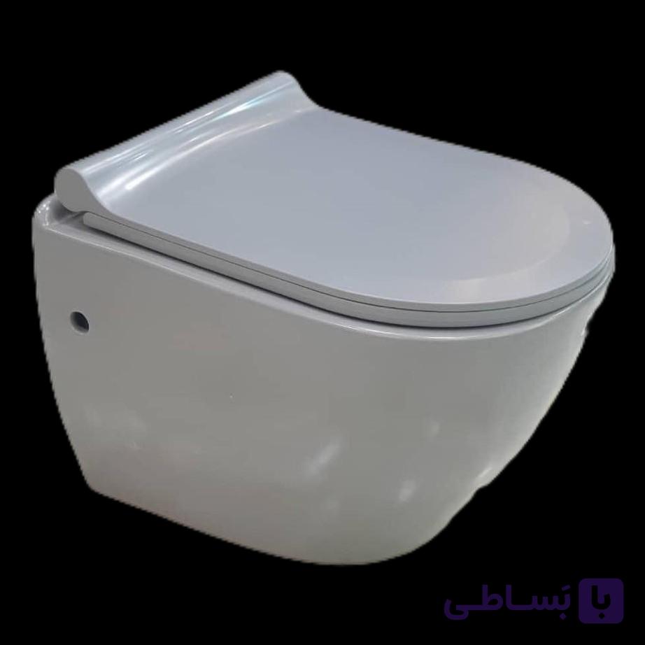 توالت فرنگی والهنگ گاتریا مدل لئو طوسی — تصویر 1