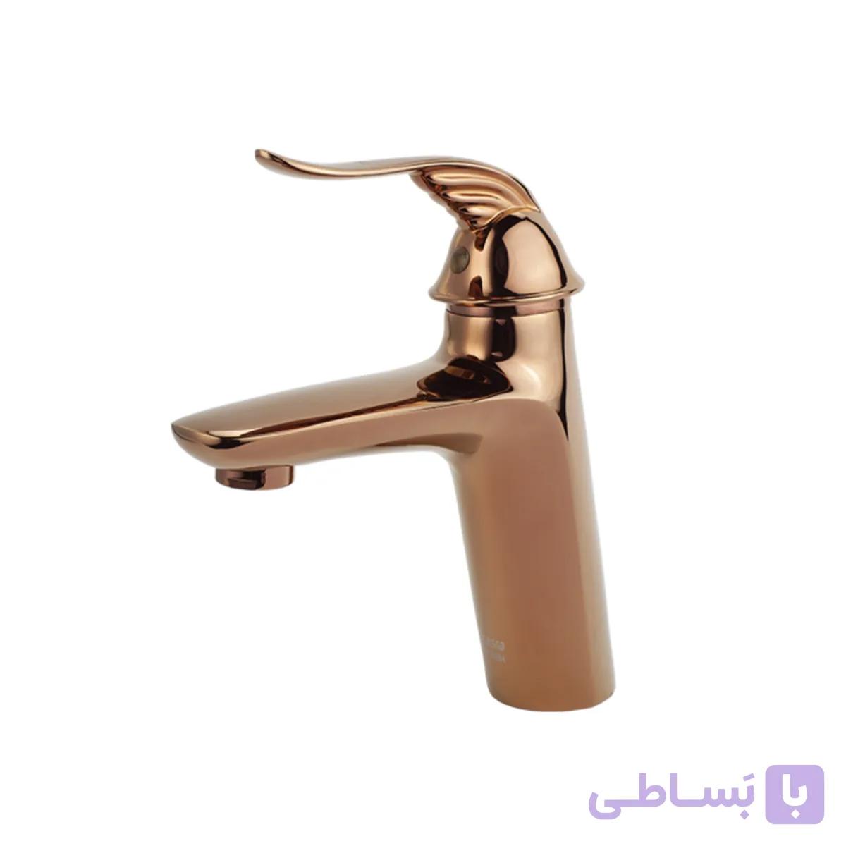 شیر روشویی کسری مدل رایان رزگلد