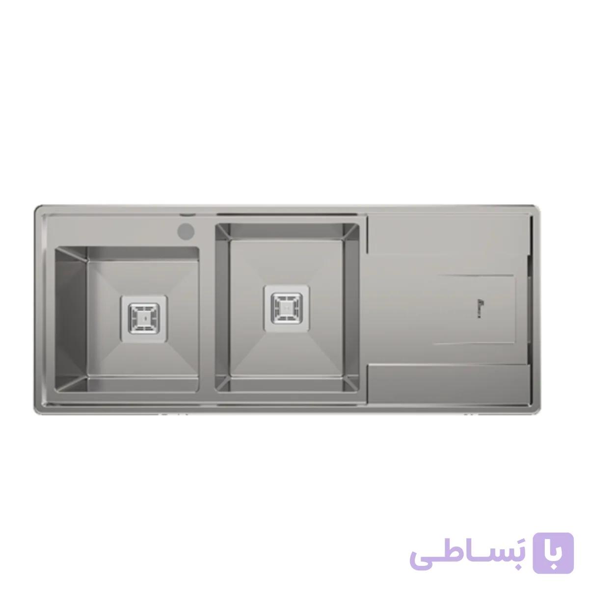 سینک ظرفشویی باکسی توکار بیمکث مدل 741 — تصویر 1