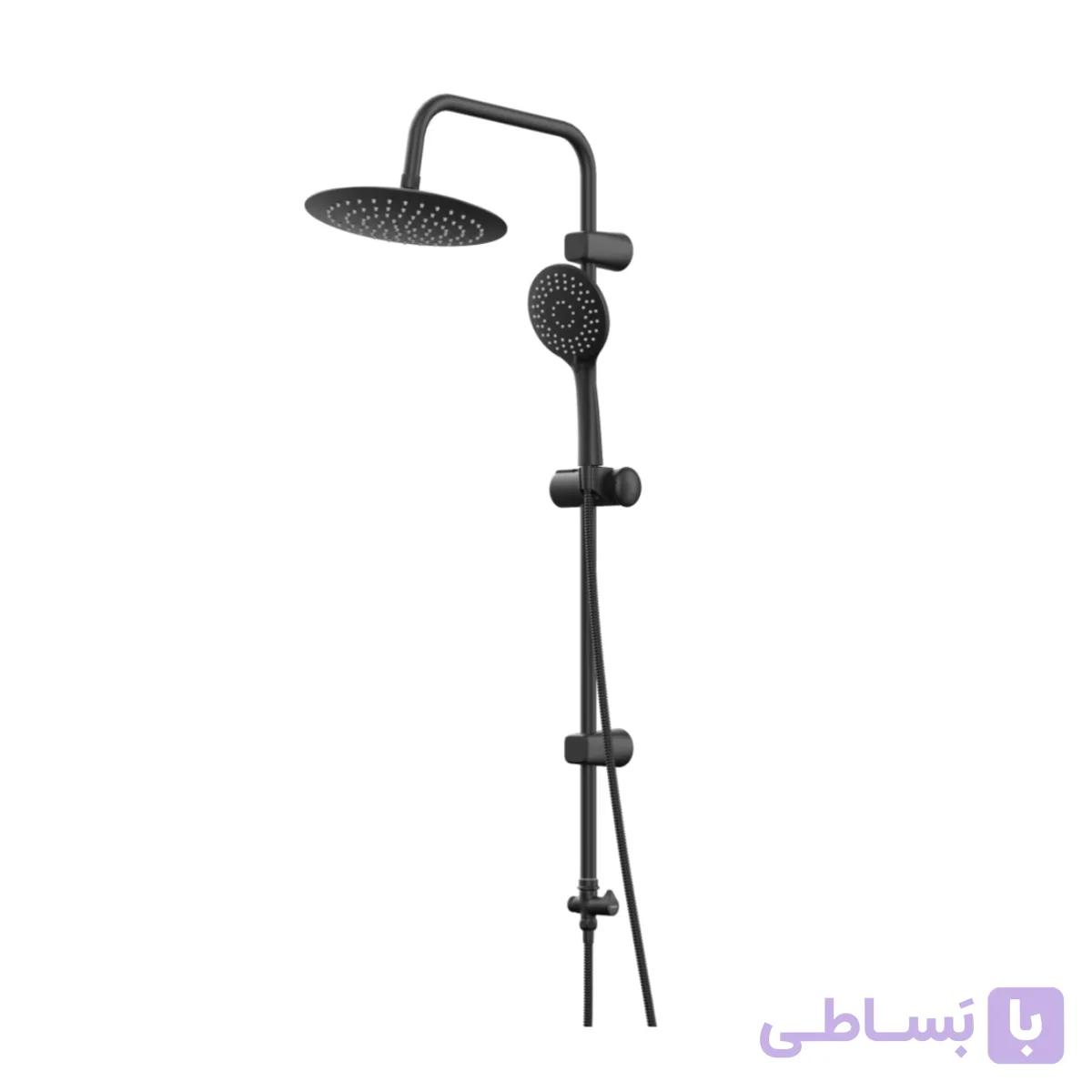 علم دوش دوکاره (یونیورست) کسری مدل اکسنت مشکی — تصویر 1