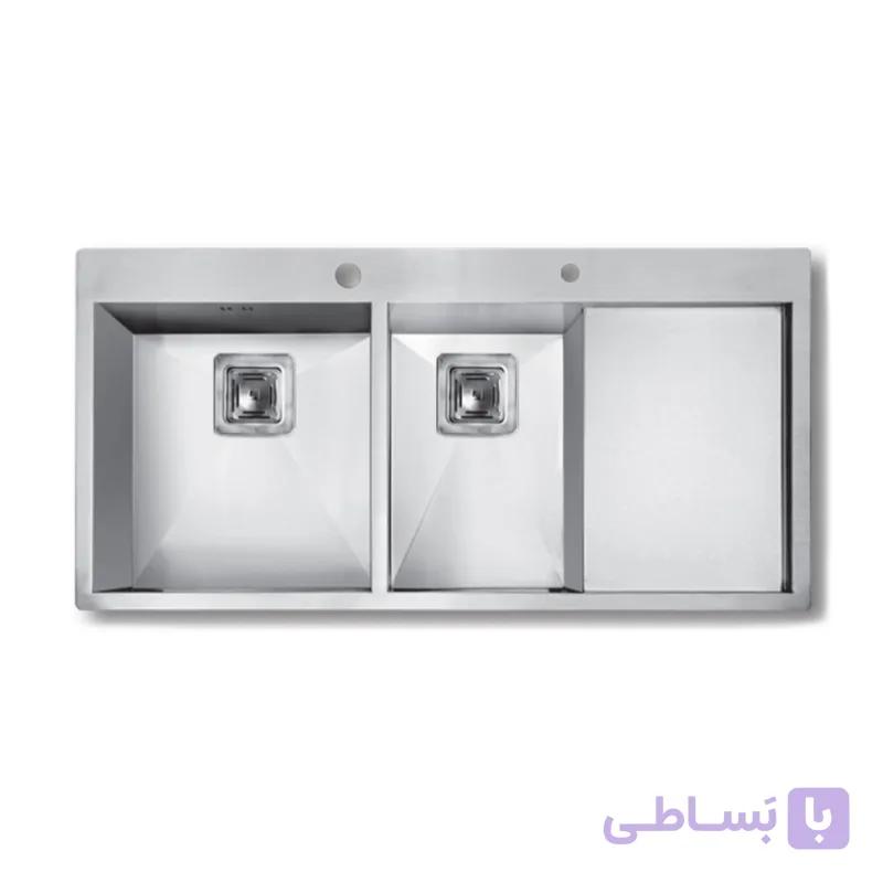سینک ظرفشویی باکسی توکار اخوان مدل 354