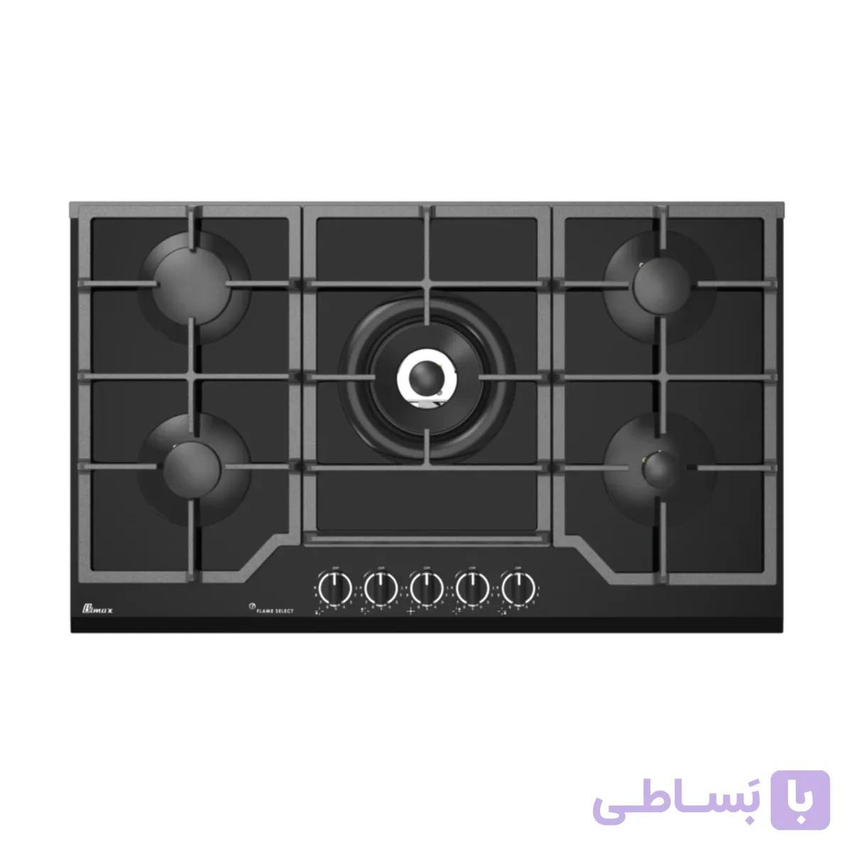اجاق گاز صفحه ای بیمکث مدل DG2204 مشکی — تصویر 1