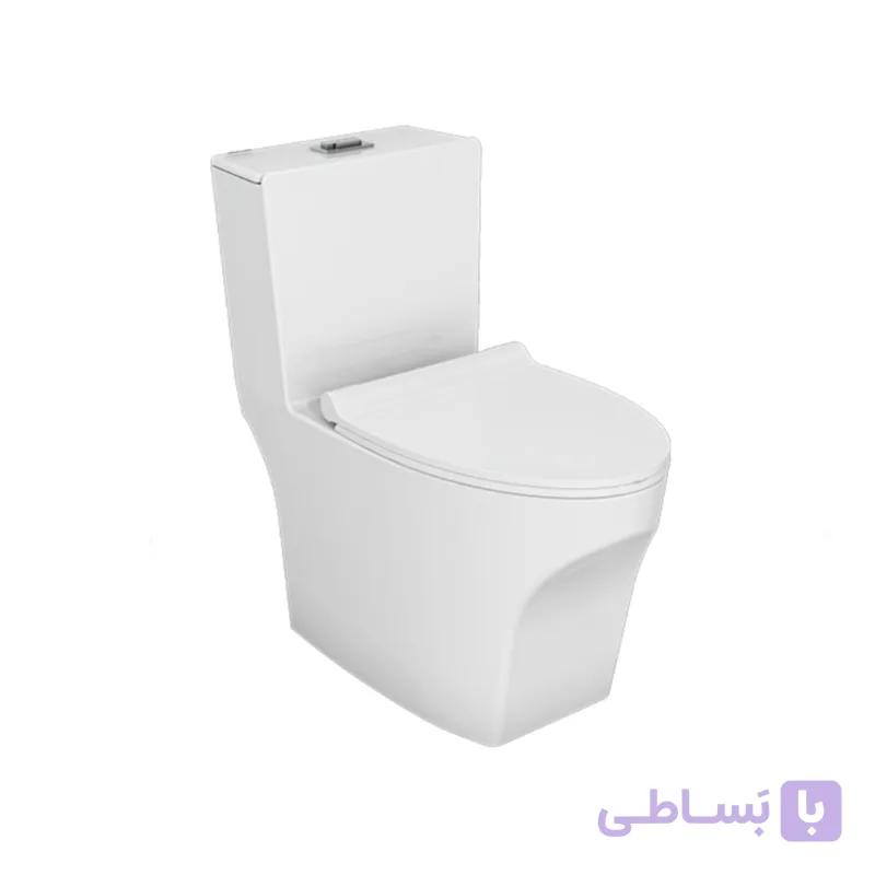 توالت فرنگی منوبلاک چینی کرد مدل لیندا — تصویر 1
