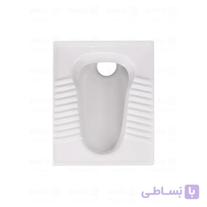 توالت ایرانی مینا مدل گلبرگ — تصویر 1