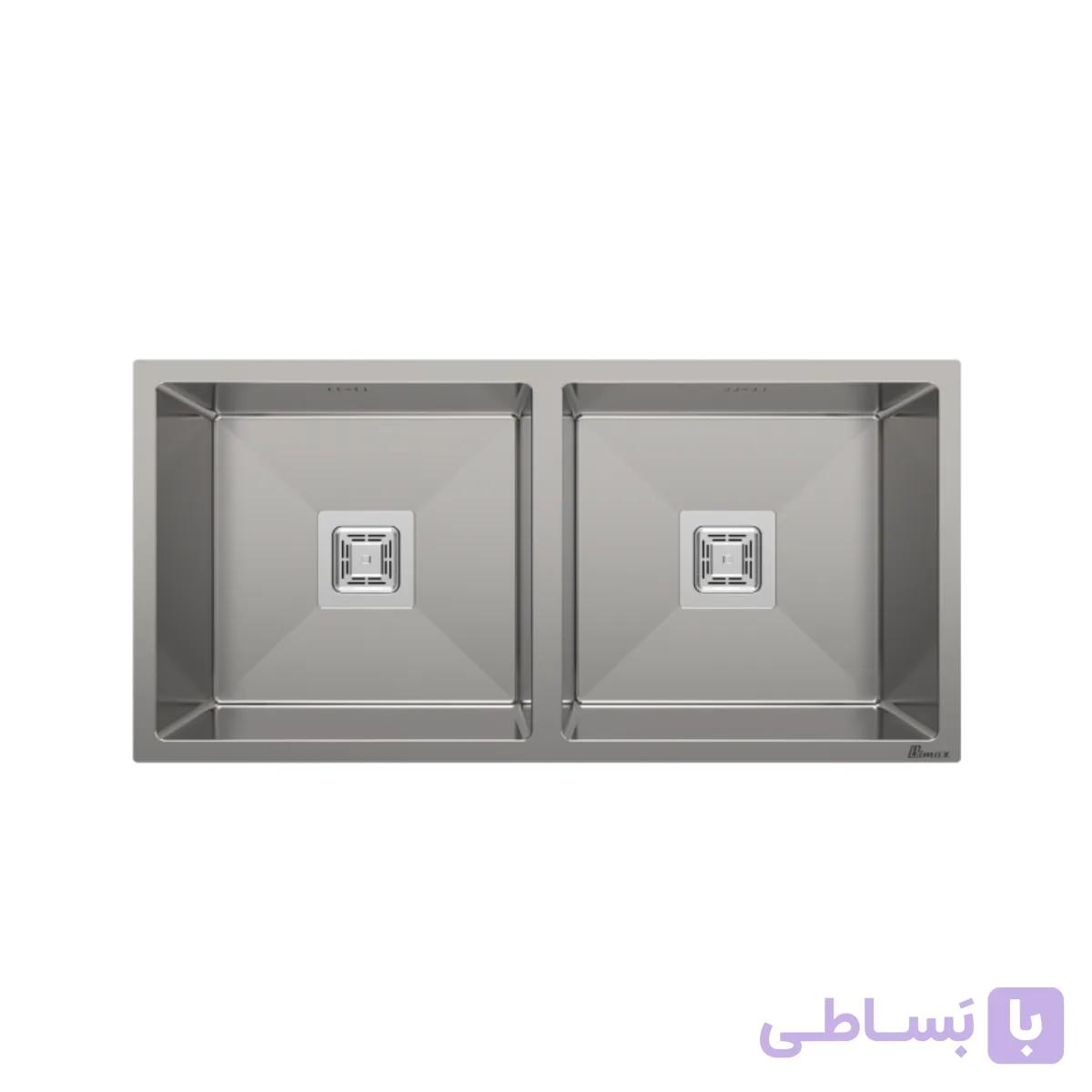 سینک ظرفشویی باکسی توکار بیمکث مدل 725 — تصویر 1