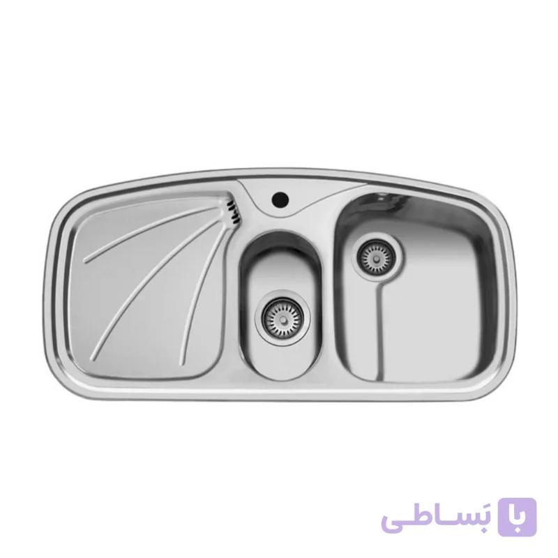 سینک ظرفشویی توکار اخوان مدل 4 — تصویر 1