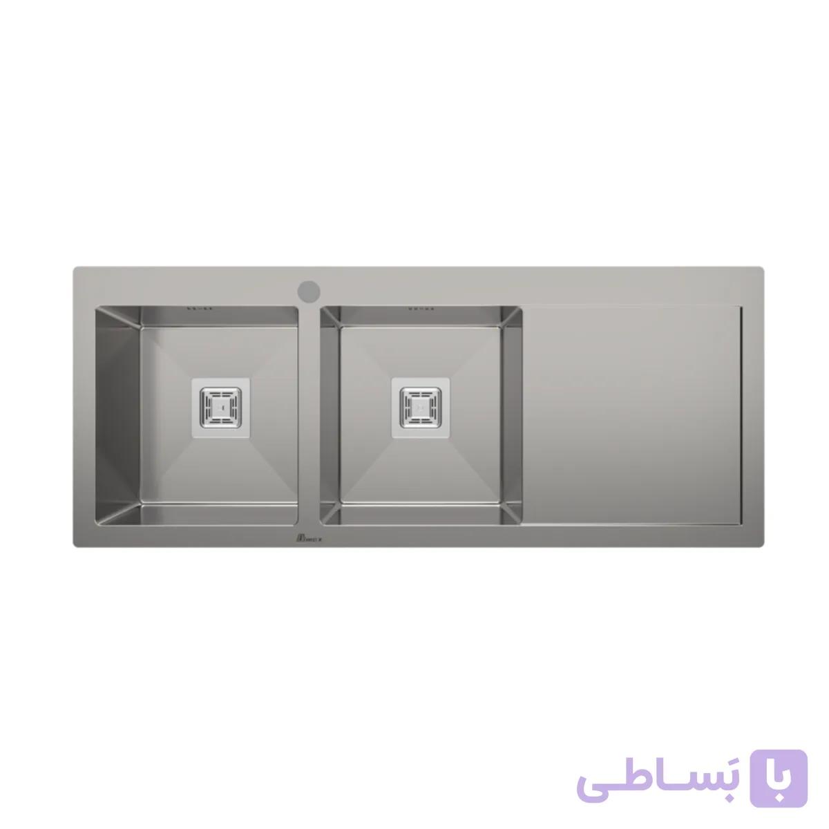 سینک ظرفشویی باکسی توکار بیمکث مدل 723 — تصویر 1