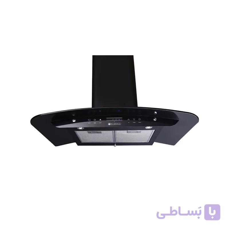 هود درخشان مدل ترافی مشکی موتور توربو