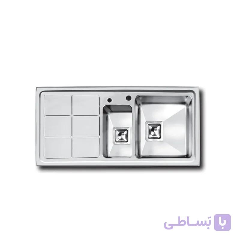 سینک ظرفشویی باکسی توکار اخوان مدل 310