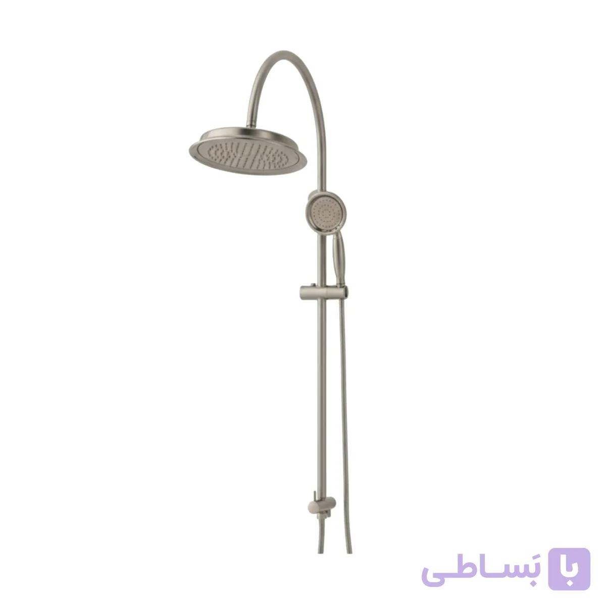 علم دوش دوکاره (یونیورست) کسری مدل مورانو کروم مات — تصویر 1
