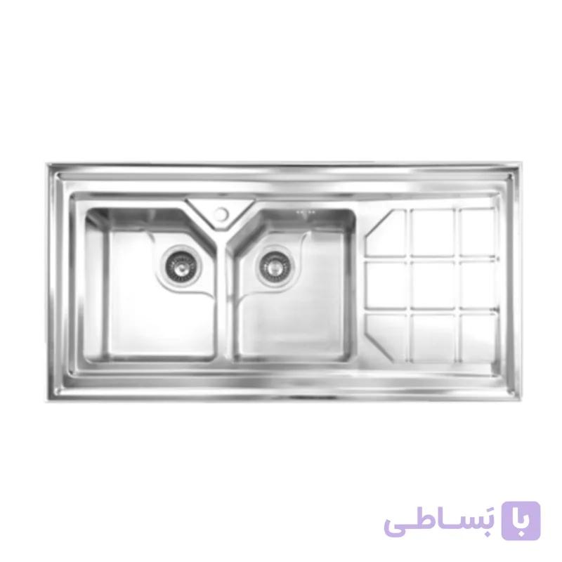 سینک ظرفشویی باکسی روکار اخوان مدل 325S