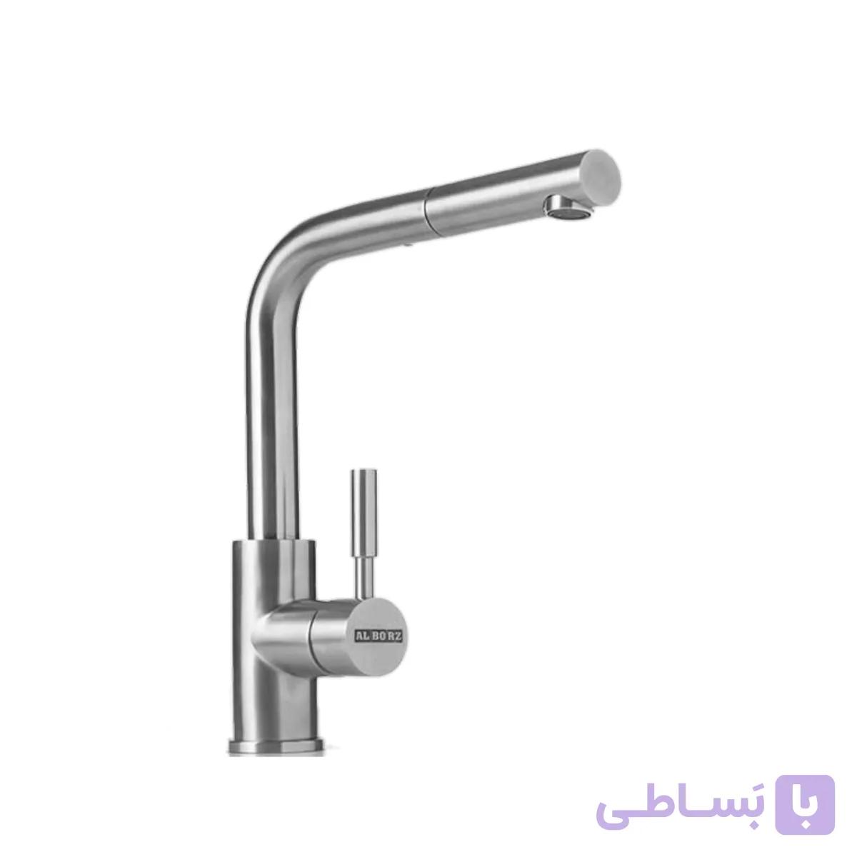 شیر ظرفشویی شاوری استیل البرز مدل ST311 — تصویر 1