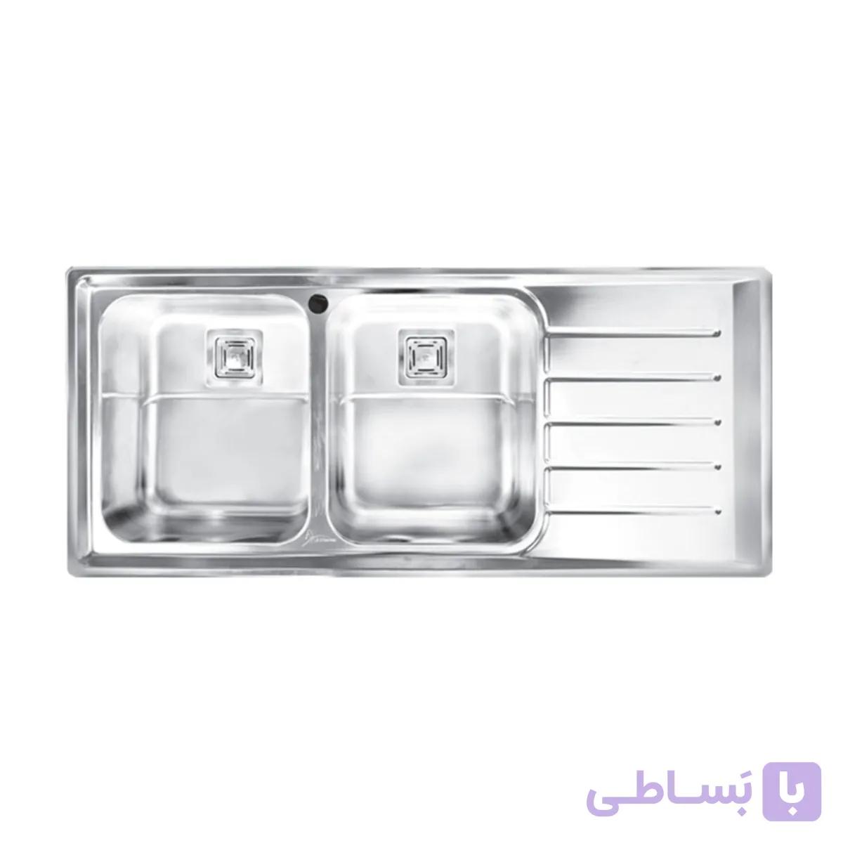 سینک ظرفشویی باکسی توکار اخوان مدل 510S — تصویر 1