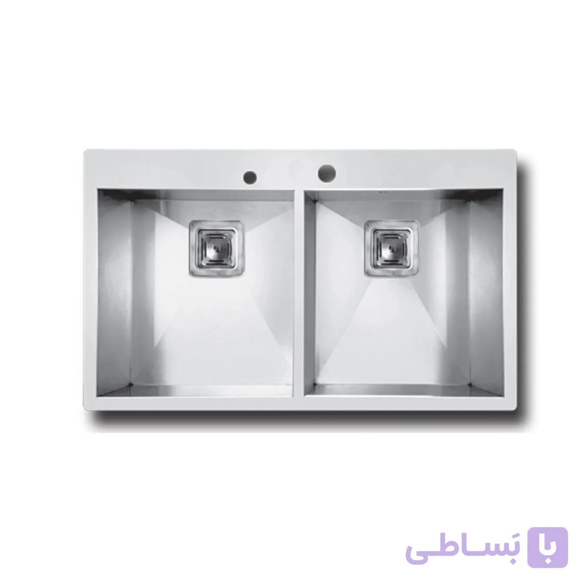 سینک ظرفشویی باکسی توکار اخوان مدل 334