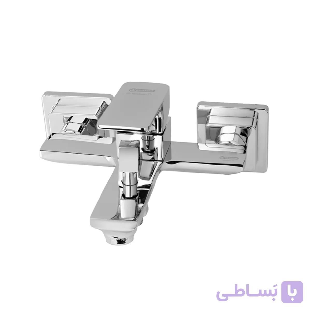شیر دوش درخشان مدل سوپرفلت مشکی