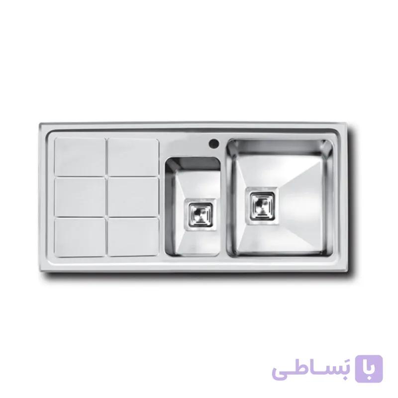 سینک ظرفشویی باکسی توکار اخوان مدل 310S
