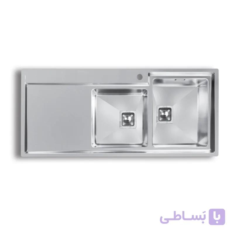 سینک ظرفشویی باکسی توکار اخوان مدل 601S — تصویر 1