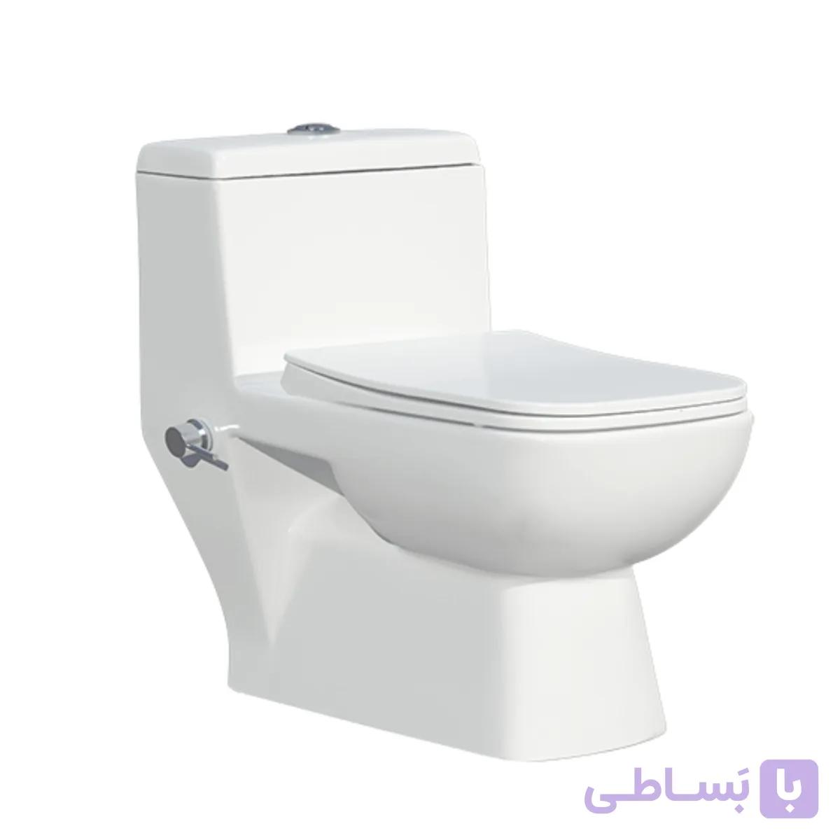 توالت فرنگی گاتریا مدل گاتریا سفید — تصویر 1