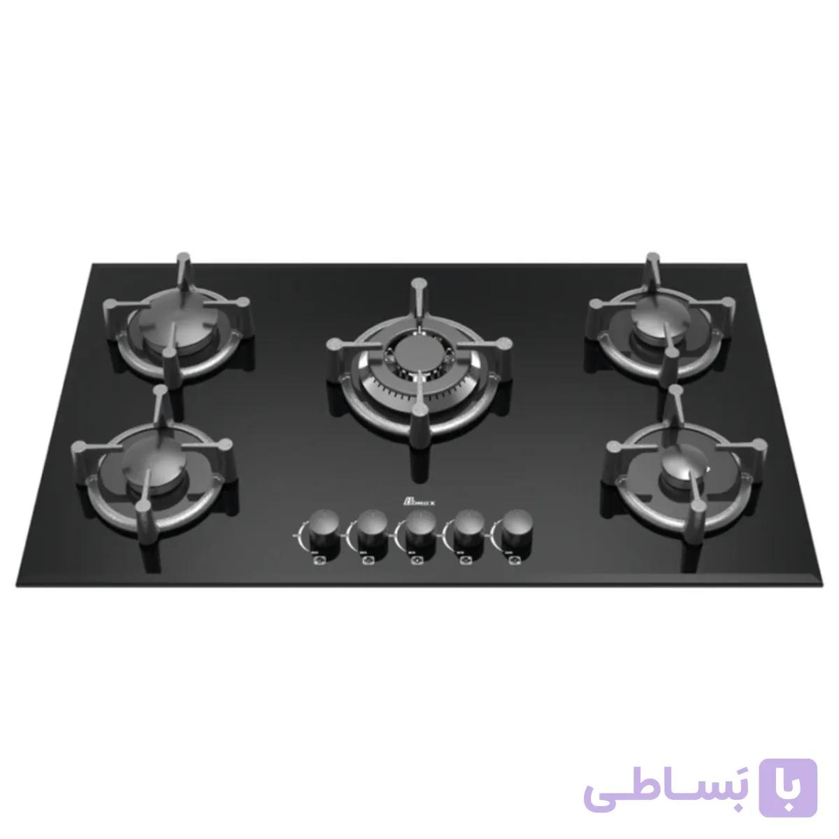 اجاق گاز صفحه ای بیمکث مدل E204 مشکی — تصویر 1