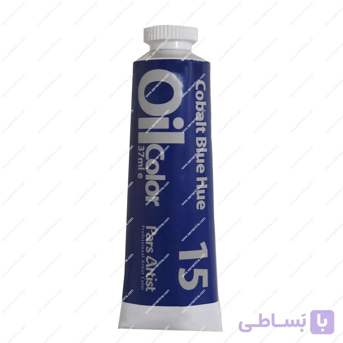 رنگ روغن 37 میل پارس آرتیست کد cobalt blue hue 15