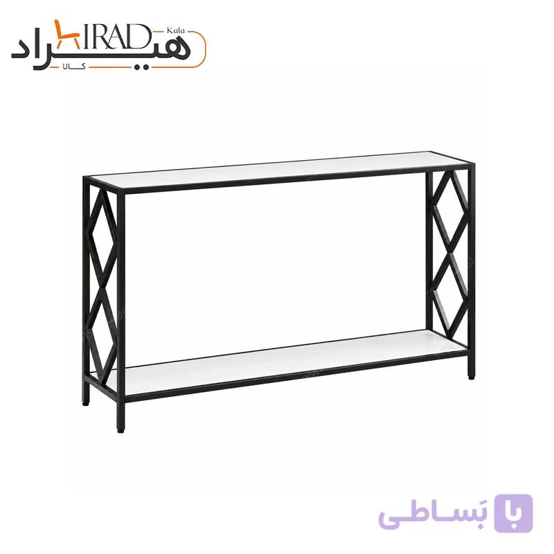 کنسول فلزی ضربدری صفحه سفید هیراد مدل B148 — تصویر 1