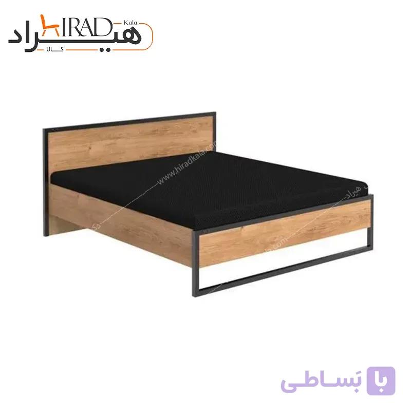 تخت خواب دو نفره هیراد مدل Z123 — تصویر 1