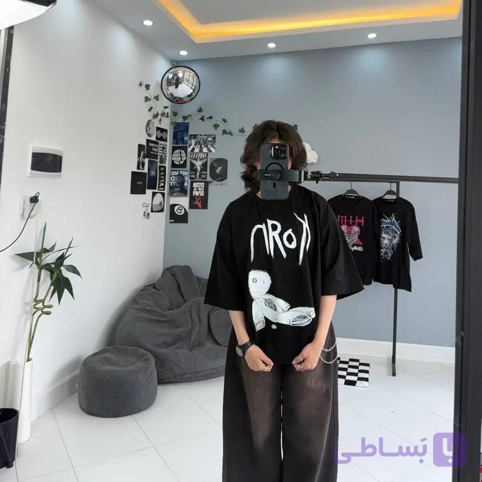 تیشرت اورسایز کورن — تصویر 1