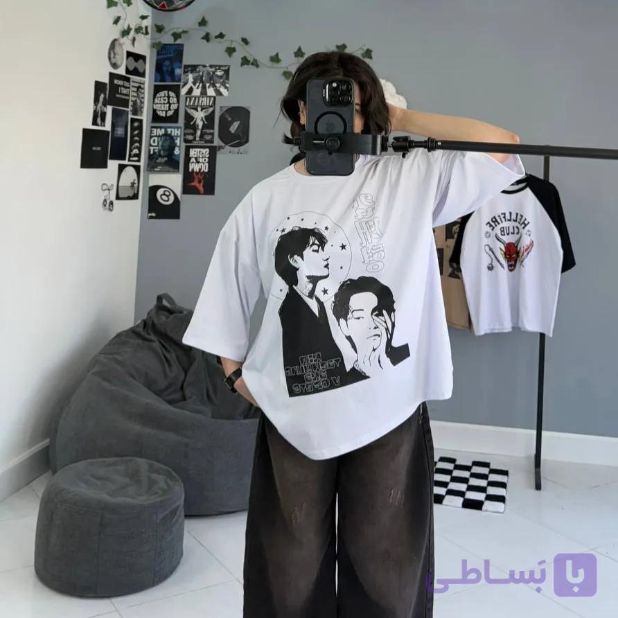 تیشرت اورسایز تهیونگ — تصویر 1