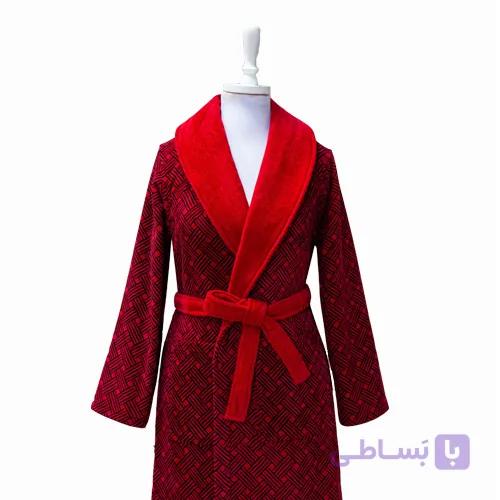 حوله پالتویی ماکان قرمز سایز S تا XXL