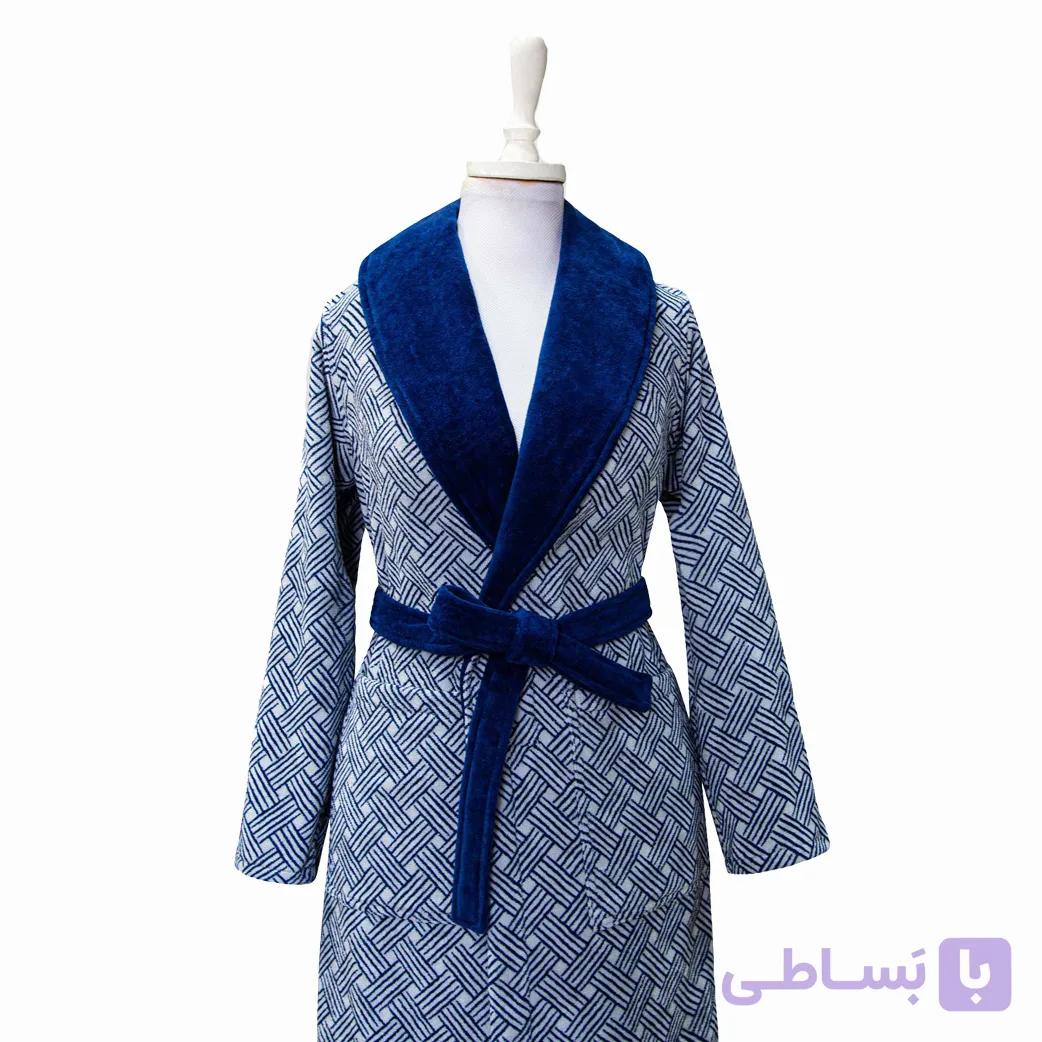 حوله پالتویی نویان سرمه ای سایز S تا XL