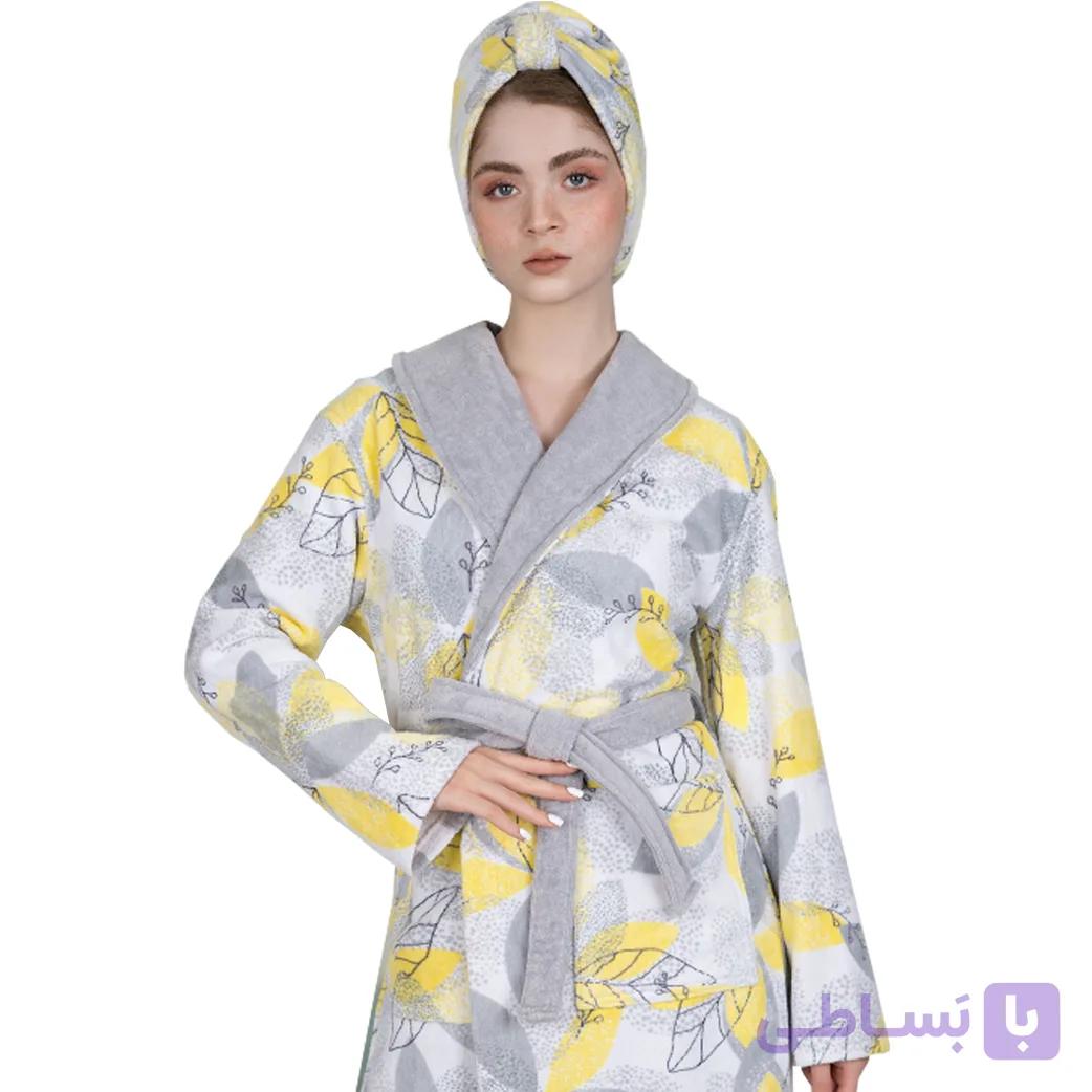 حوله پالتویی ماهور زرد سایز S تا XL