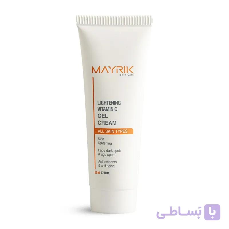 کرم ژل روشن کننده میریک حاوی ویتامین سی مناسب انواع پوست حجم 50 میلی لیتر — تصویر 1