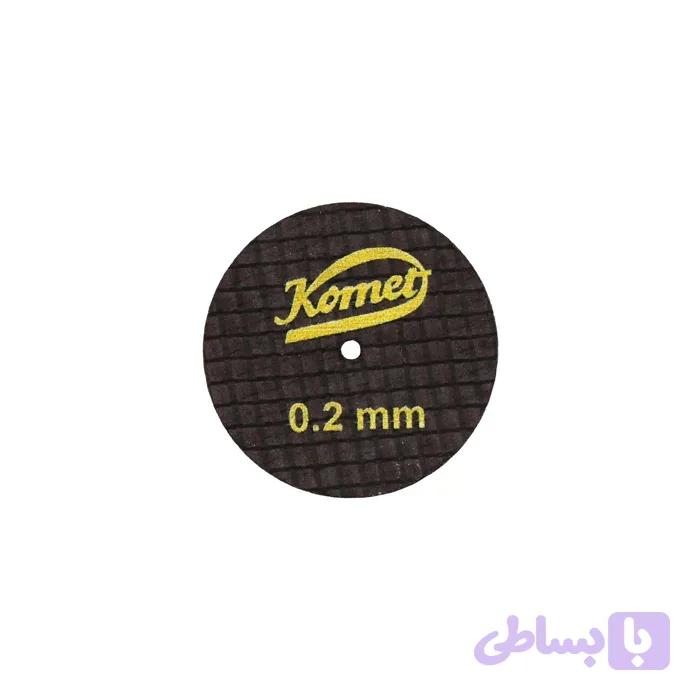 دیسک الیافی برش آلیاژ فلزات گران‌بها کومت Komet 9528 – زرد — تصویر 1