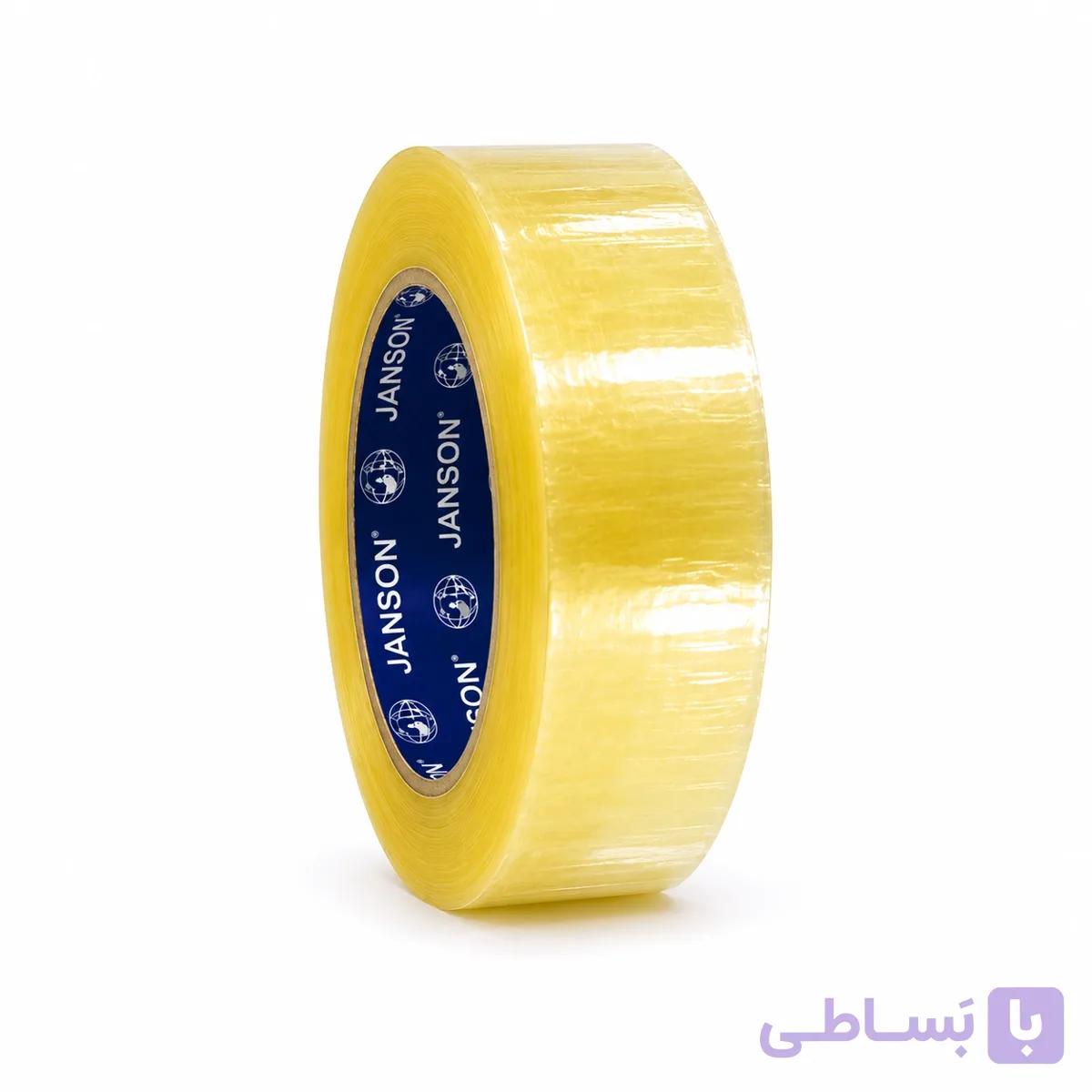 چسب جانسون ۵۰۰ یارد ۵ سانتی | قیمت عمده | بسته‌بندی قوی کارتن