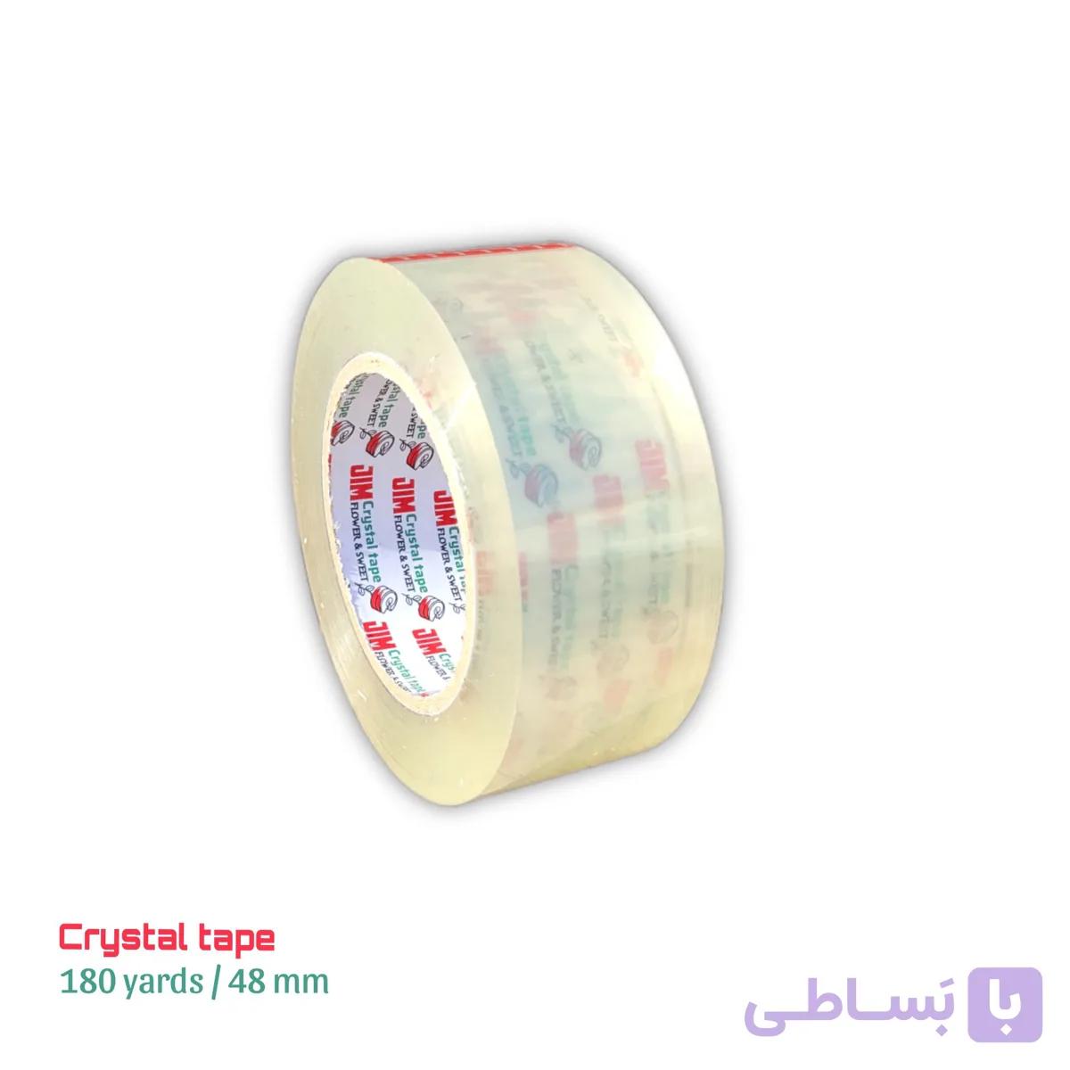 چسب 180 یارد شفاف جیم | کیفیت عالی – قیمت اقتصادی