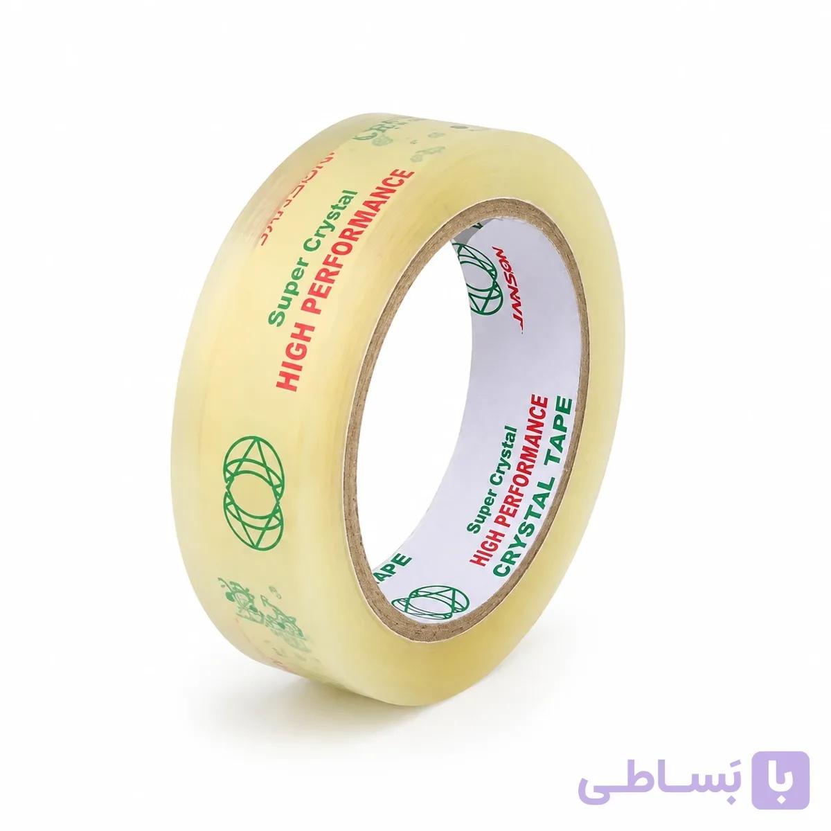 چسب ۲۴ میل جانسون ۷۲ یارد | کریستال ۴۸ میکرون (کارتنی)