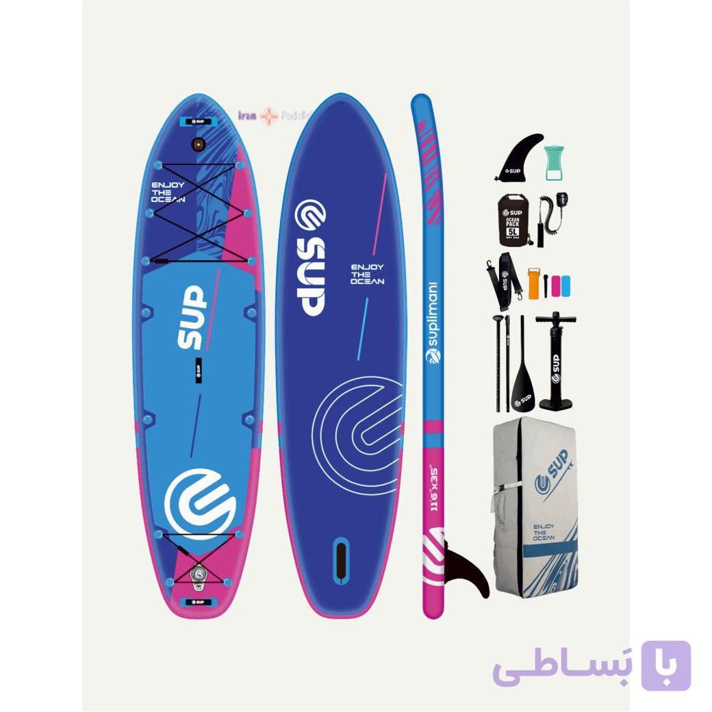 پدل برد ARUBA برند E-SUP مدل Dazzling Blue — تصویر 1