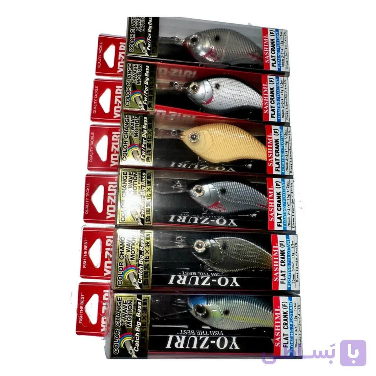 لور کرنک یوزوری YO_ZURI Sashimi Flat Crank F-7cm-15g — تصویر 1