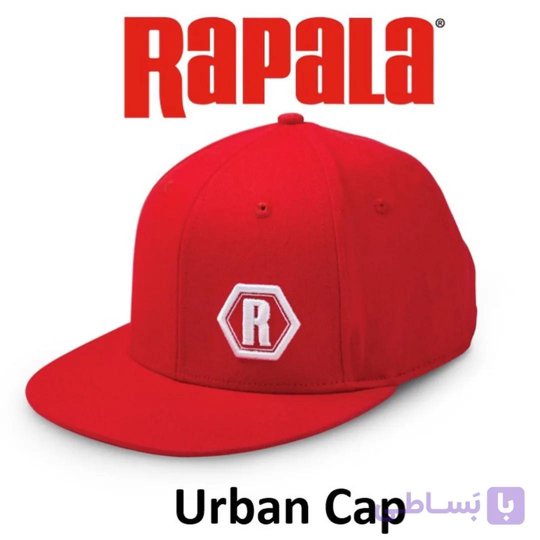 کلاه ماهیگیری اورجینال برند راپالا Rapala Urban Flat Brim – Red — تصویر 1