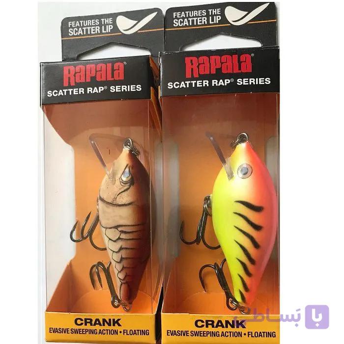 لور ماهیگیری کرنک راپالا Rapala Scatter Rap Crank