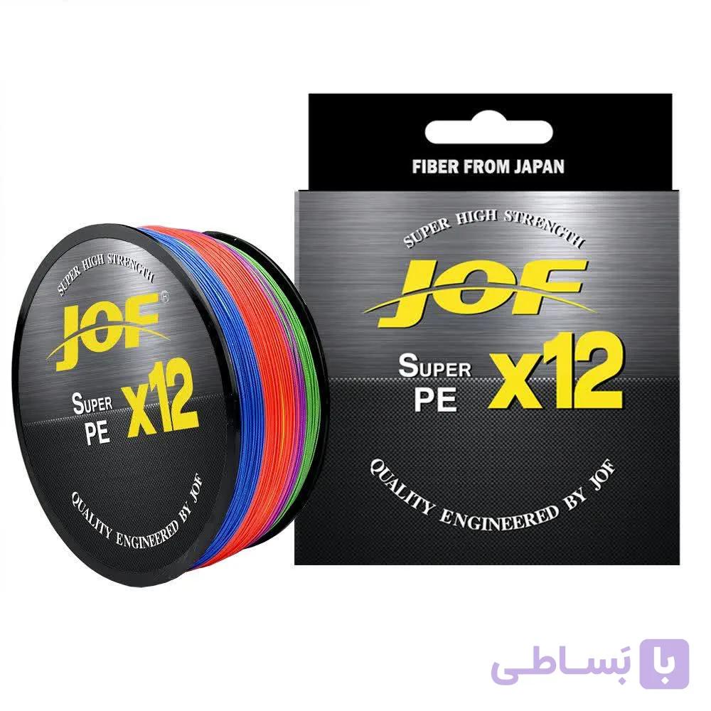 نخ ماهیگیری براید JOF Super PE X12 حلقه 300 متری — تصویر 1