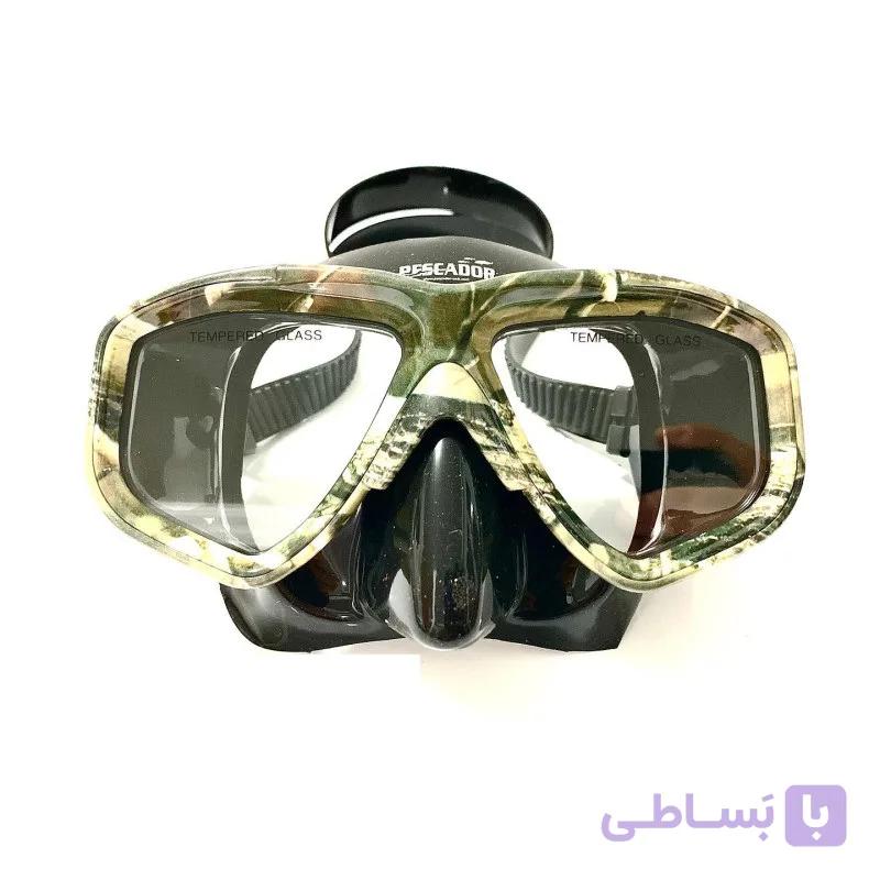 ماسک غواصی استتاری PESCADOR SUB REGULAR CAMO PESMO6 — تصویر 1