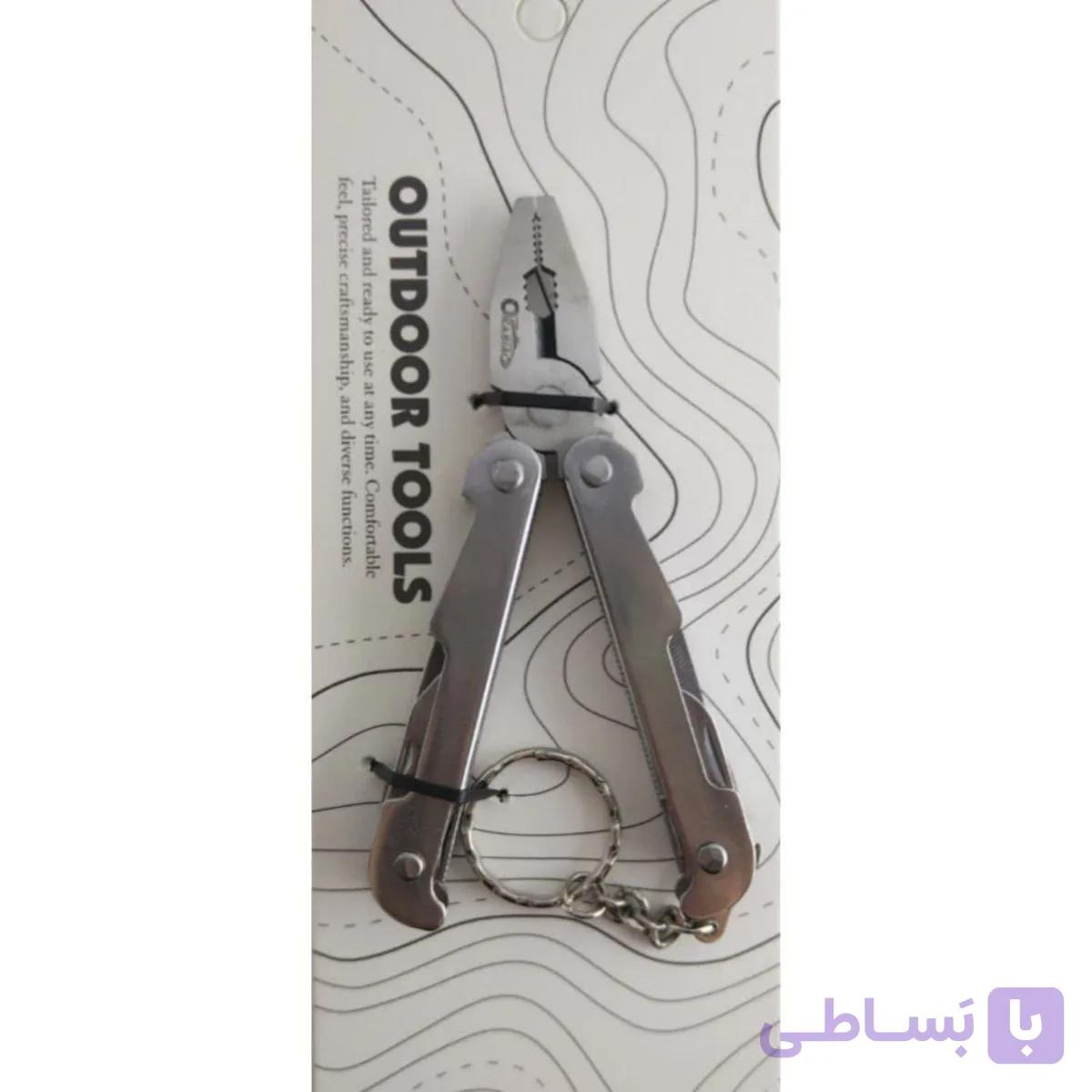 انبر دست چندکاره طبیعت گردی مارک اوکاسیا کد PS_100 در 3 رنگ — تصویر 1