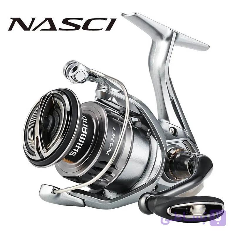 چرخ ماهیگیری شیمانو ناسکی shimano nasci 500 — تصویر 1