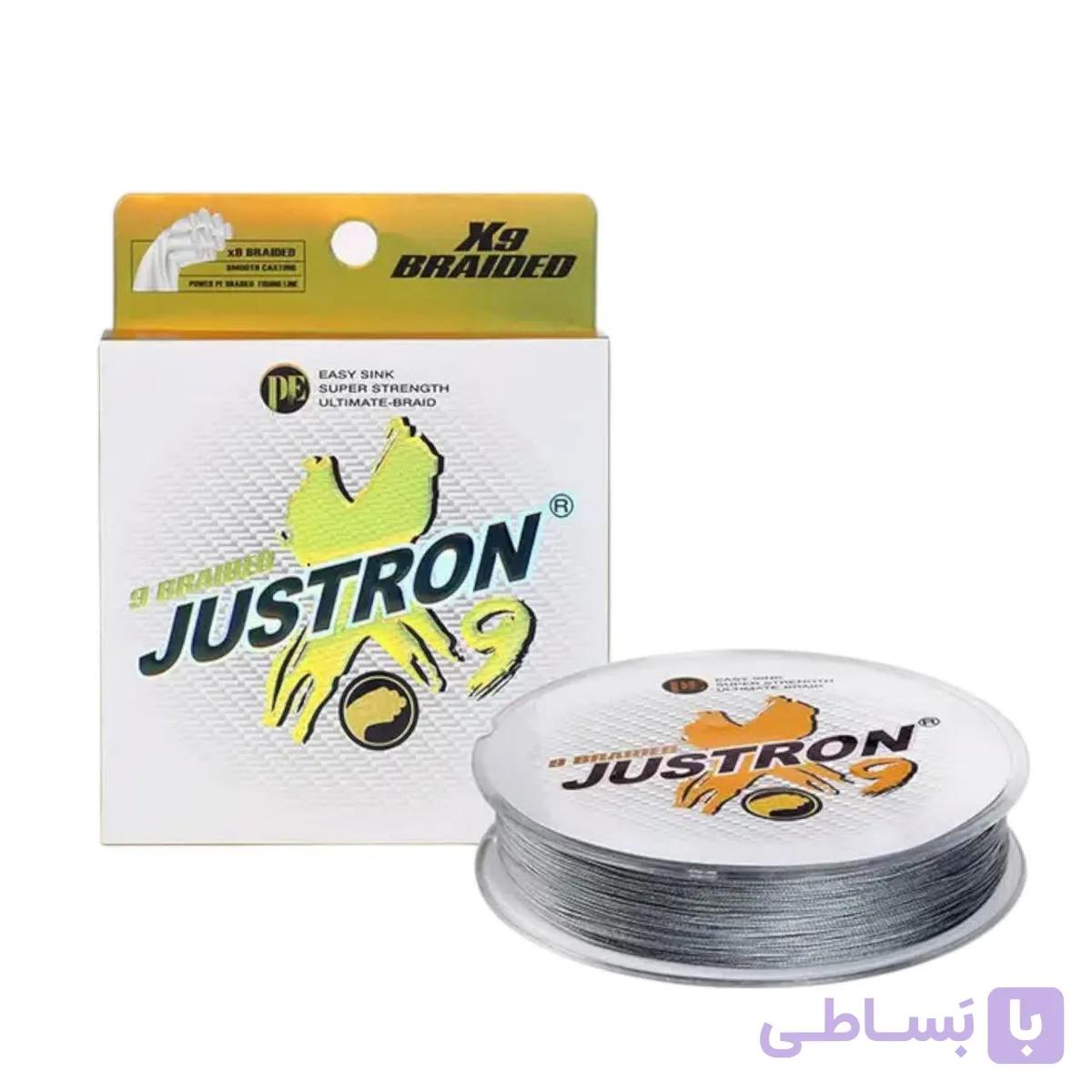 نخ ماهیگیری براید جاسترون مدل 9X رنگ طوسی 150 متری