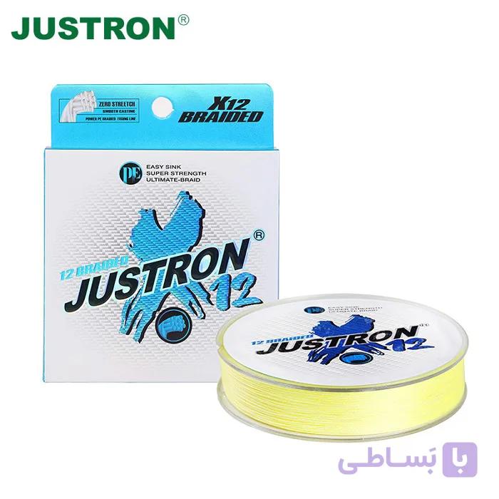نخ ماهیگیری براید جاسترون مدل 12X رنگ سبز فسفری 150 متری — تصویر 1