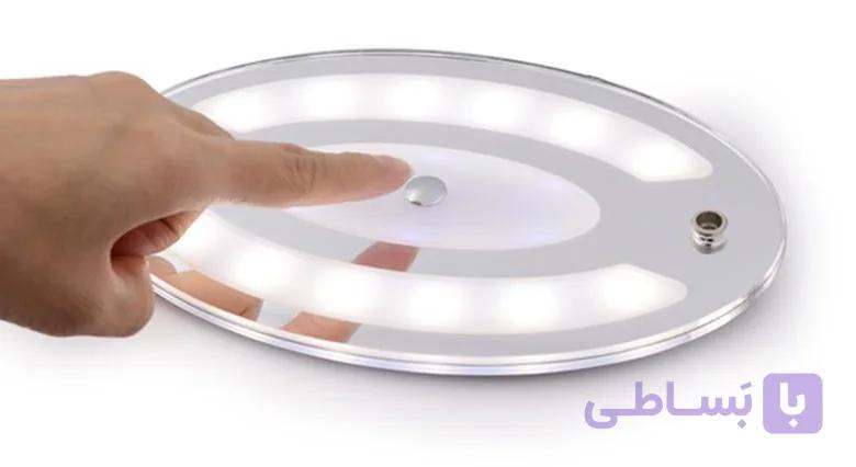 چراغ سقفي بيضي دكوراتيو كليدار 6 وات — تصویر 1