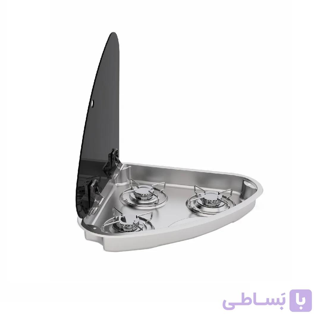 اجاق گاز كنج كمپر – 3 شعله – چپ