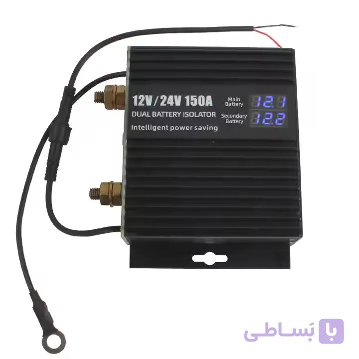 رله ایزولاتور باطری با نمایشگر ولتاژ — تصویر 1